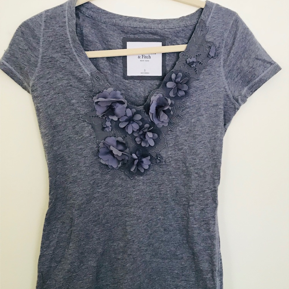 Short Sleeve Women T-shirt Abercrombie & Fitch (S)